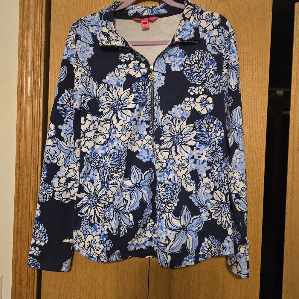 Lilly Pulitzer Leona Zip Up Jacket